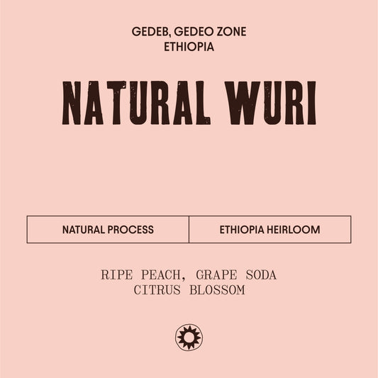 Ethiopia - Wuri - Natural Process